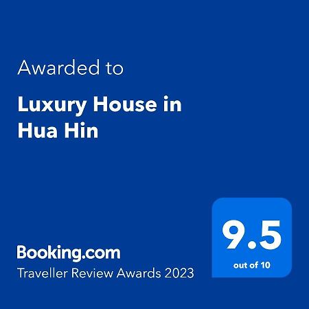 Luxury House In Hua Hin Villa Koh Tao Eksteriør billede